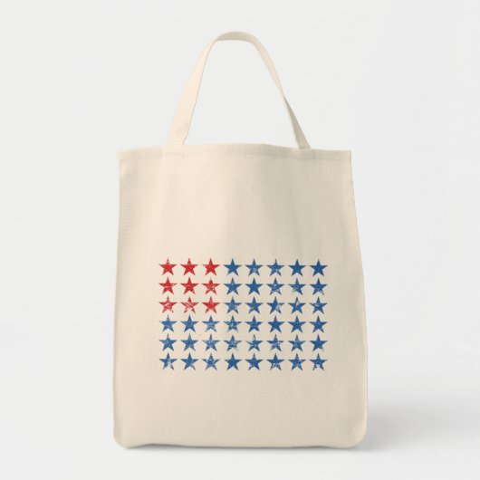 Amerikaanse vlag tote bag (Voorkant)