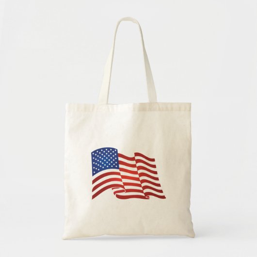 Amerikaanse vlag tote bag (Voorkant)