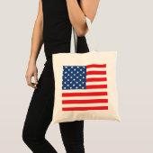 Amerikaanse vlag tote bag (Voorkant (product))