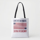 Amerikaanse vlag tote bag (Voorkant)