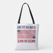 Amerikaanse vlag tote bag (Achterkant)