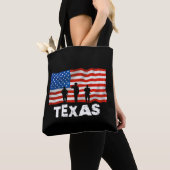 Amerikaanse vlag tote bag (Dichtbij)