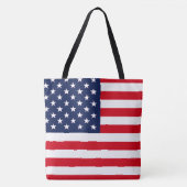 Amerikaanse vlag tote bag (Voorkant)