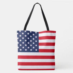Amerikaanse vlag tote bag