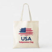 Amerikaanse vlag tote bag (Achterkant)