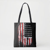  Amerikaanse vlag Tote Bag (Voorkant)