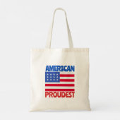 Amerikaanse vlag tote bag (Achterkant)