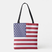 Amerikaanse vlag tote bag (Achterkant)