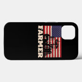 Amerikaanse vlag Tractor Case-Mate iPhone Case (Achterkant (horizontaal))
