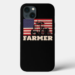 Amerikaanse vlag Tractor Case-Mate iPhone Case