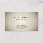 Amerikaanse vlag | Transparante gradatie |  Visitekaartje (Achterkant)