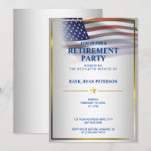 Amerikaanse vlag | Transparantie | Goud Lijst | Lu Kaart (Voorkant / Achterkant)