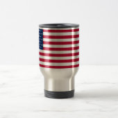 Amerikaanse vlag Travel Mug Reisbeker (Center)