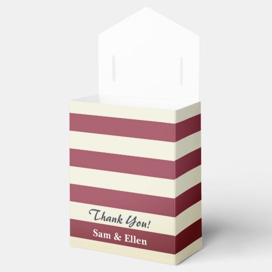  Amerikaanse vlag trouwfeest gunstbox Bedankdoosjes (Geopend)