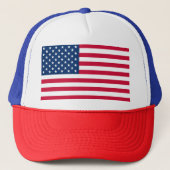 Amerikaanse vlag Trucker Hat Verenigde Staten van  Trucker Pet (Voorkant)
