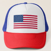 Amerikaanse vlag - Trucker hoed Trucker Pet (Voorkant)