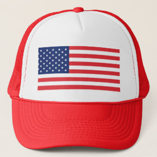 Amerikaanse vlag trucker pet