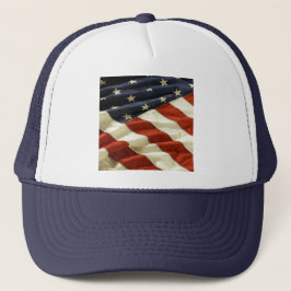 Amerikaanse vlag trucker pet