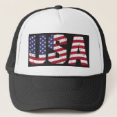 Amerikaanse vlag trucker pet (Voorkant)