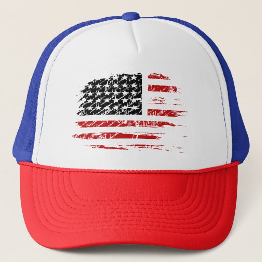  Amerikaanse vlag Trucker Pet (Voorkant)