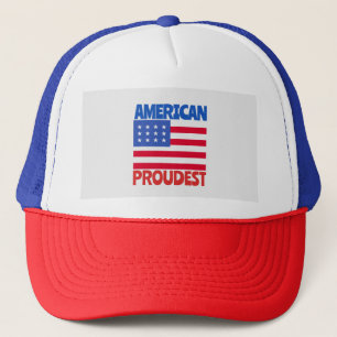 Amerikaanse vlag trucker pet