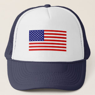 Amerikaanse vlag trucker pet