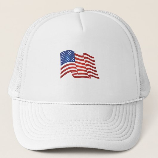 Amerikaanse vlag trucker pet (Voorkant)