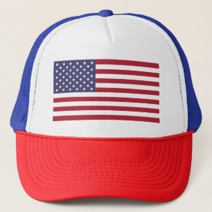 Amerikaanse vlag trucker pet