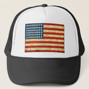Amerikaanse vlag trucker pet