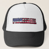 Amerikaanse vlag trucker pet (Voorkant)