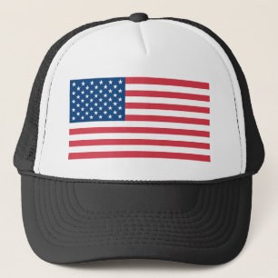Amerikaanse vlag trucker pet