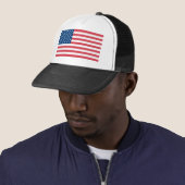 Amerikaanse vlag trucker pet (In situ)
