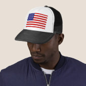 Amerikaanse vlag trucker pet (In situ)