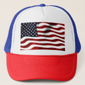 Amerikaanse vlag trucker pet (Voorkant)