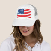 Amerikaanse vlag trucker pet (In situ)