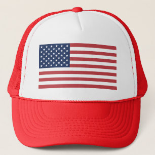 Amerikaanse vlag trucker pet
