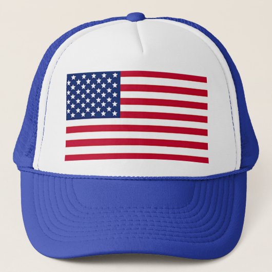 Amerikaanse vlag trucker pet (Voorkant)