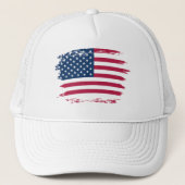 Amerikaanse vlag trucker pet (Voorkant)