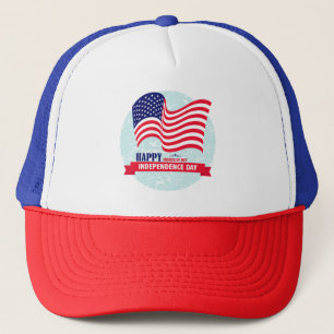 Amerikaanse vlag trucker pet