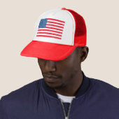 Amerikaanse vlag Trucker Pet (In situ)
