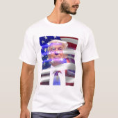 amerikaanse vlag trump 2020 t-shirt (Voorkant)