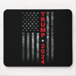  Amerikaanse vlag Trump 2024 Verkiezingskamp Muismat