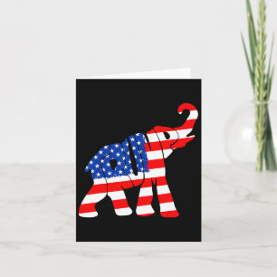 Amerikaanse vlag Trump Kaart