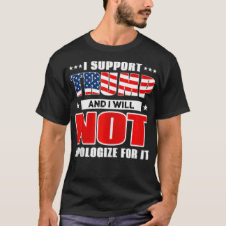 Amerikaanse vlag - Trump T-shirt