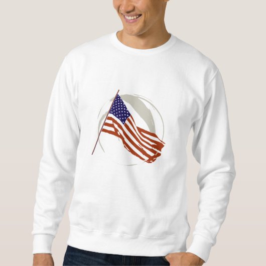 Amerikaanse vlag Tshirt (Voorkant)