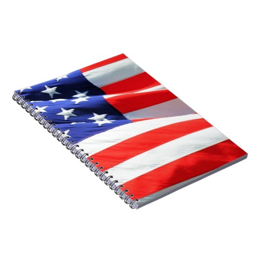 Amerikaanse vlag, u kunt tekst toevoegen en foto's notitieboek (Rechterzijde)