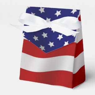 Amerikaanse vlag uit de jaren veertig bedankdoosjes