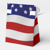 Amerikaanse vlag uit de jaren veertig bedankdoosjes (Achterkant)