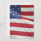 Amerikaanse Vlag Uitnodiging (Achterkant)