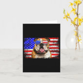 Amerikaanse Vlag Usa Geweldig Kaart (Gele Bloem)
